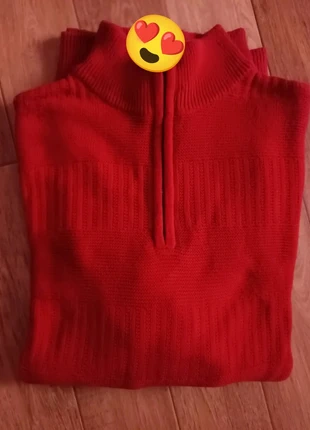 Pull homme rouge 1/4 zip en maille Chaps by Ralph Lauren M., marke: CHAPS, zustand: Sehr gut, größe: M, 17,30 €, 18,87 € inklusive Vinted-Käuferschutz