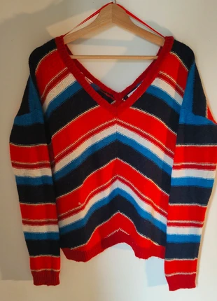 Pull en maille col V, marke: La Halle, zustand: Sehr gut, größe: S / 36 / 8, 3,00 €, 3,85 € inklusive Vinted-Käuferschutz