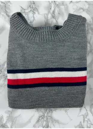 Sweat/Pull Tommy Hilfiger Gris / Col rond / Logo brodé / Taille XL/2XL Femme, marke: Tommy Hilfiger, zustand: Sehr gut, größe: XXL / 44 / 16, 23,00 €, 24,85 € inklusive Vinted-Käuferschutz
