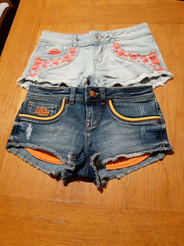 Set 2 hot pant SuperDry W24 1