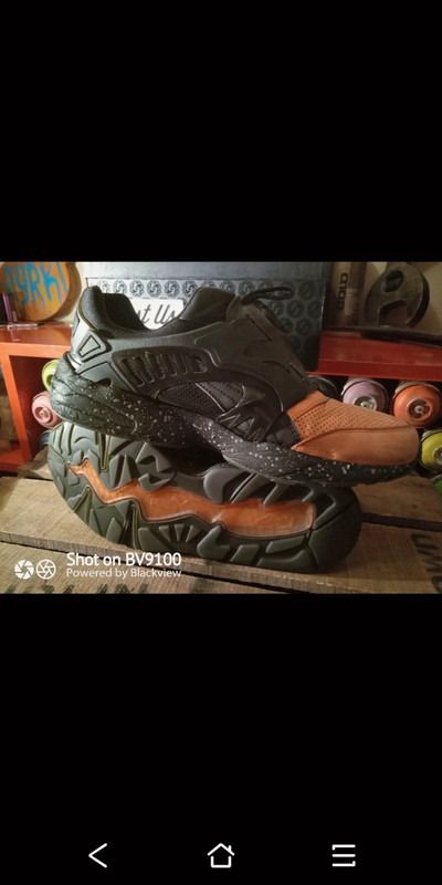 Puma top disc noir