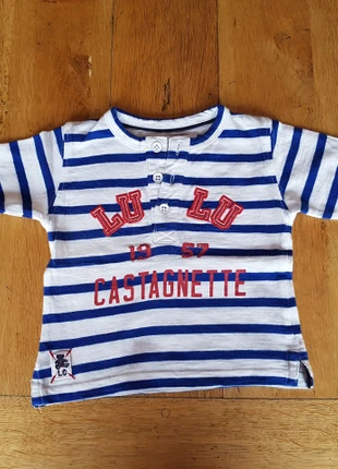 Tee-shirt longues manches Lulu Castagnette 6 mois, marque: Lulu Castagnette, état: Très bon état, taille: 6-9 mois / 68 cm, 1,00 €, 1,75 € Protection acheteurs incluse