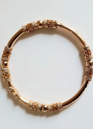 Bracelet Vintage jonc articulé doré, merk: Rare, staat: Heel goed, € 16,00, € 17,50 inclusief Kopersbescherming