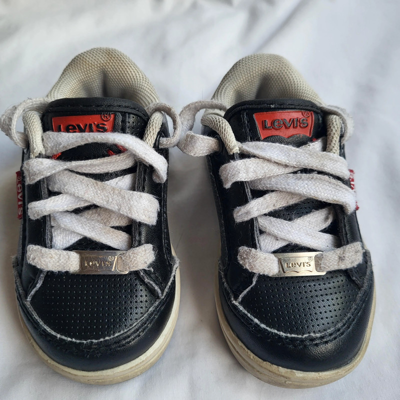 Levis Baby Shoes Black Size 4 Toddler 2