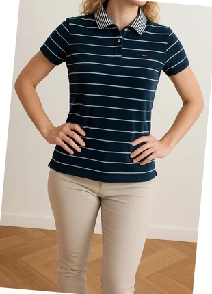 Polo Tommy Hilfiger Femme bleumarine, blanc, Taille S - Excellent etat, marque: Tommy Hilfiger, état: Très bon état, taille: S / 36 / 8, 25,00 €, 26,95 € Protection acheteurs incluse