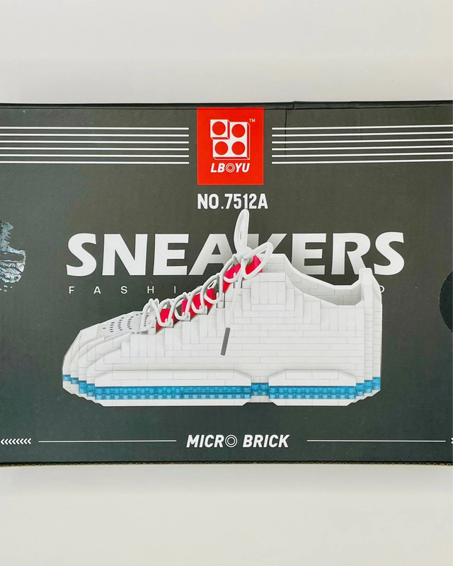 Adidas Air Jordan Nike lego Building Blocks scarpe shoes sneaker da costruzione bricks