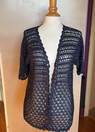 Gilet tricot bleu marine , marca: Avant Garde, estado: Muito bom, tamanho: S / 36 / 8, €10.00, €11.20 inclui Proteção do Comprador