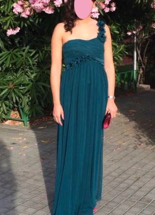 Vestido verde oscuro de Coquette Bon Chic, marca: COQUETTE, estado: Muito bom, tamanho: L / 40 / 12, €10.00, €11.20 inclui Proteção do Comprador