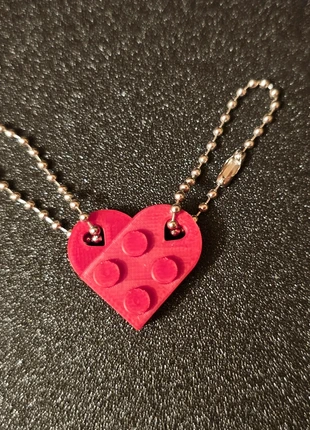 Porté clé Dúo brique type Lego Couer, estado: Novo sem etiquetas, €1.50, €2.28 inclui Proteção do Comprador