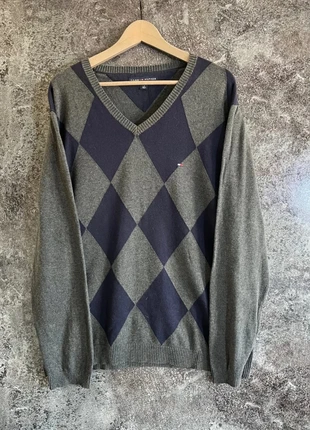 Pull coton gris homme Tommy Hilfiger taille L Suéter hombre Maglione uomo Herrenpullover, brand: Tommy Hilfiger, condition: Very good, size: L, €25.00, €26.95 includes Buyer Protection