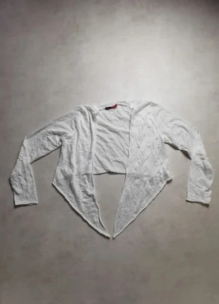 Gilet blanc asymétrique DPM by Depech Mod – léger et fluide - M, brand: DPM By Depech Mod, condition: Very good, size: M / 38 / 10, €5.00, €5.95 includes Buyer Protection