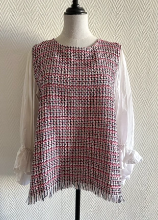 Magnifique pull chemise Zara, marke: Zara, zustand: Sehr gut, größe: XL / 42 / 14, 12,00 €, 13,30 € inklusive Vinted-Käuferschutz