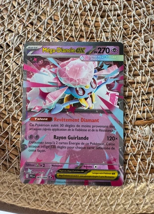 Mega Diancie ex, marke: Pokémon, zustand: Sehr gut, 2,00 €, 2,80 € inklusive Vinted-Käuferschutz