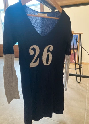 Robe mi longue bleue marine logo 26, brand: Purple Queen, condition: Good, size: S / 36 / 8, €5.00, €5.95 includes Buyer Protection