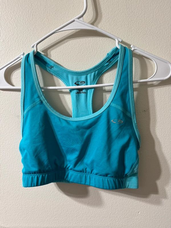 Blue Champion Sports Bra Size Medium 3