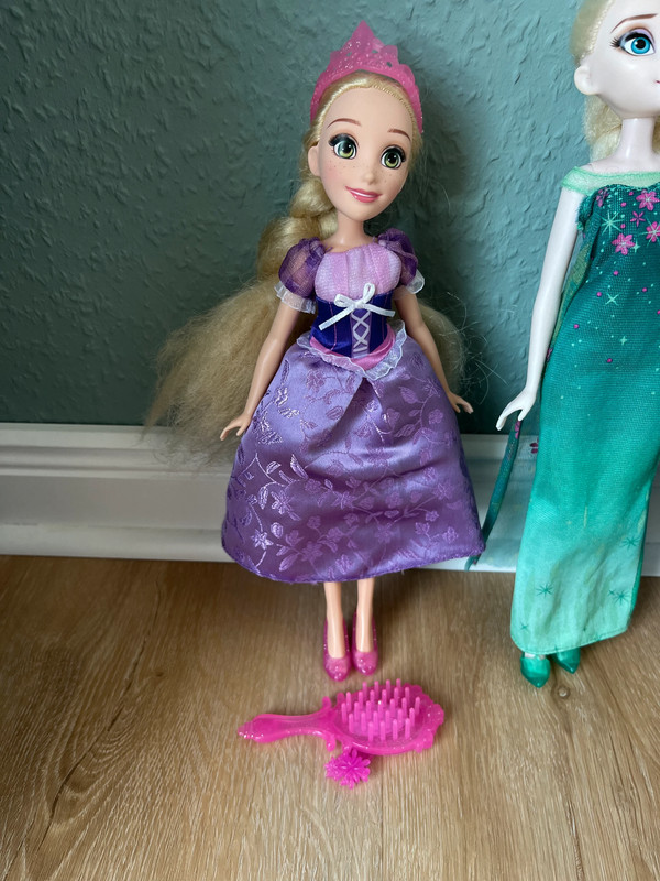 Puppe Elsa Anna Frozen Eiskönigin Hasbro Rapunzel Disney Prinzessin Barbies 3