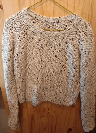 Pull court en laine, condition: Very good, size: M / 38 / 10, €1.00, €1.75 includes Buyer Protection