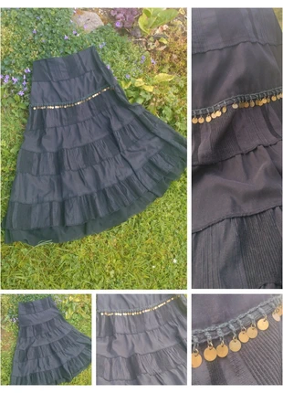 Longue jupe noire, marca: Vintage, estado: Muy bueno, tamaño: S / 36 / 8, 10,00 €, 11,20 € Protección al comprador incluida