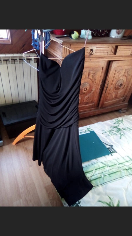 Robe bustier noire  1