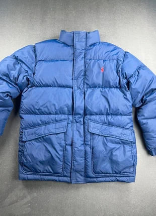 Doudoune simple Ralph Lauren | taille M | bleu marine logo rouge, marke: Ralph Lauren, zustand: Sehr gut, größe: M, 55,00 €, 58,45 € inklusive Vinted-Käuferschutz