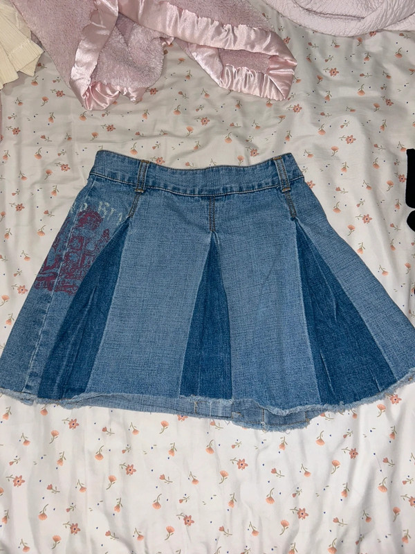 Vintage lucky brand denim skirt 2