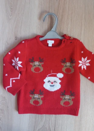 Joli pull noel 9 mois, marque: Kimbaloo, état: Neuf sans étiquette, taille: 9-12 mois / 74 cm, 2,00 €, 2,80 € Protection acheteurs incluse