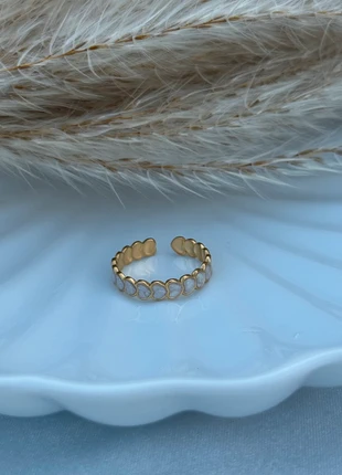 Gold Heart Adjustable Ring tarnish free, condition: New without tags, size: Adjustable, £9.50, £10.68 includes Buyer Protection Pro