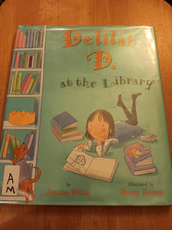 Delilah D. At The Library Book