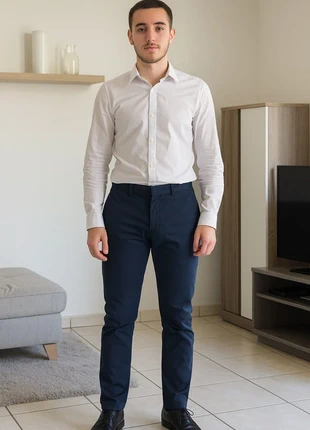 Pantalon bleu marine style uniforme Marck&Balsan taille 40 L très bon état, brand: Zara, condition: Very good, size: L, €10.00, €11.20 includes Buyer Protection