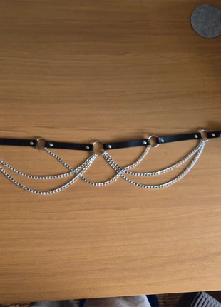 Rave Gürtel Accessoire techno festival party feiern kinky Gürtel ketten leder, merk: Sonstiges, staat: Heel goed, maat: Aanpasbaar, € 7,00, € 8,05 inclusief Kopersbescherming