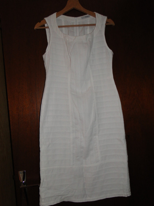robe blanche rosyrosam T38 1