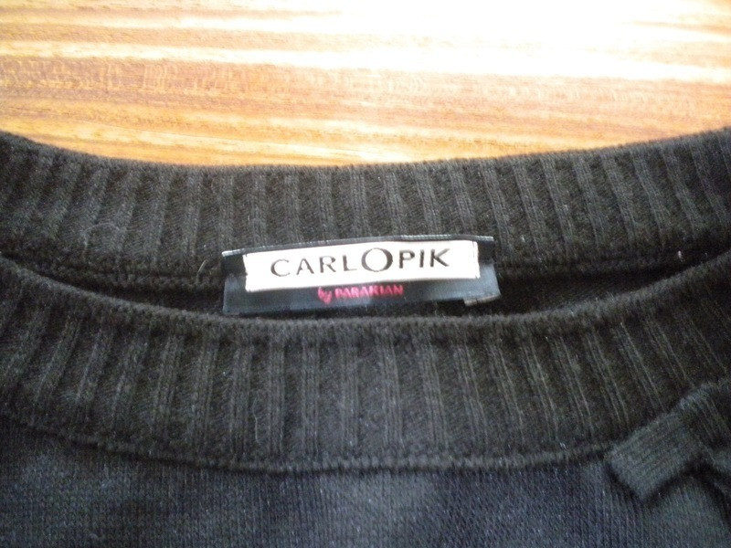 pull noir Carlopik by Parakian 2