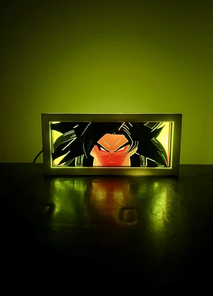Lampada 3D - DragonBall - Goku SSJ4, marke: Dragon Ball, zustand: Neu, 29,99 €, 32,19 € beinhaltet Vinted-Käuferschutz Pro