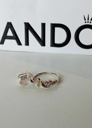 Bague Pandore Mom Maman argent 925 T 52, brand: Pandora, condizioni: Nuovo con cartellino, taglia: 16,5 mm Ø / 12, €30.00, €32.20 include la Protezione acquisti Pro