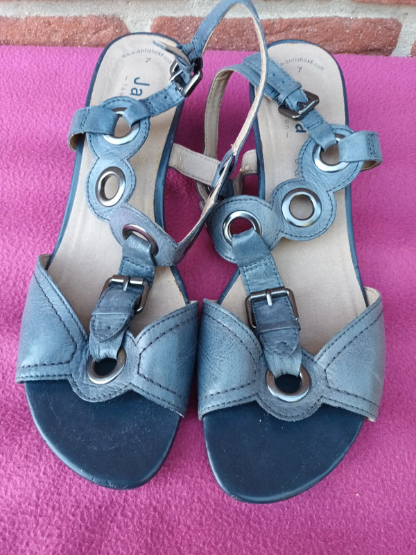 Sandalen *Jana *Gr.40(7) 1x getragen   Beschreibung beachten 4