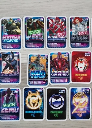 Lot de cartes marvel 2021 "révèle ton pouvoir" , marca: Marvel, estado: Novo sem etiquetas, €1.50, €2.28 inclui Proteção do Comprador