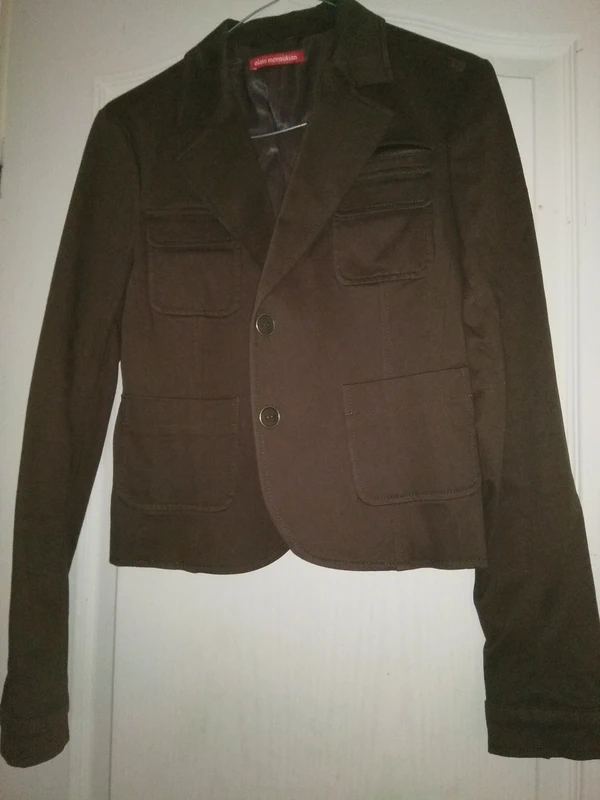 Veste Manoukian 36 comme neuve marron