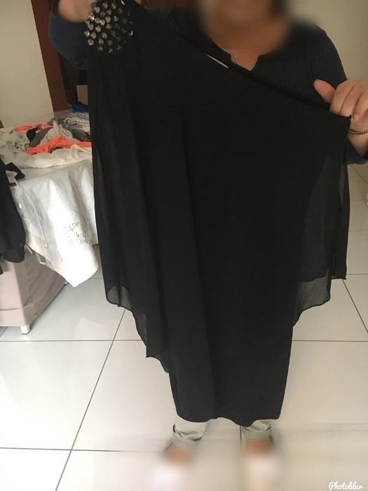 Robe robe à une manche Zara 1