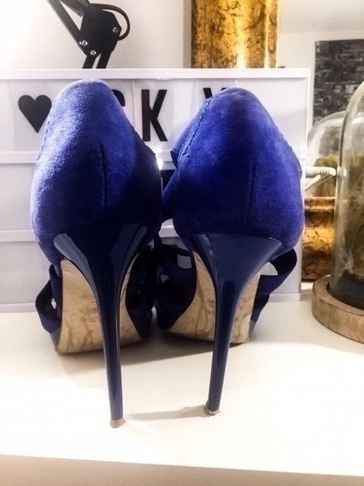 Sandales Zara bleues t39 5