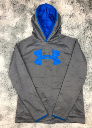 Sweat a Capuche Under Armour Grise et bleu Taille S Excellent Etat, marque: Under Armour, état: Très bon état, taille: S, 26,00 €, 28,00 € Protection acheteurs incluse