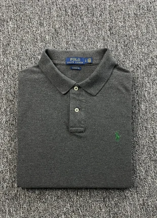 Polo Classic Fit Ralph Lauren Gris L Homme Coton #1986, merk: Ralph Lauren, staat: Heel goed, maat: L, € 34,00, € 36,40 inclusief Kopersbescherming Pro