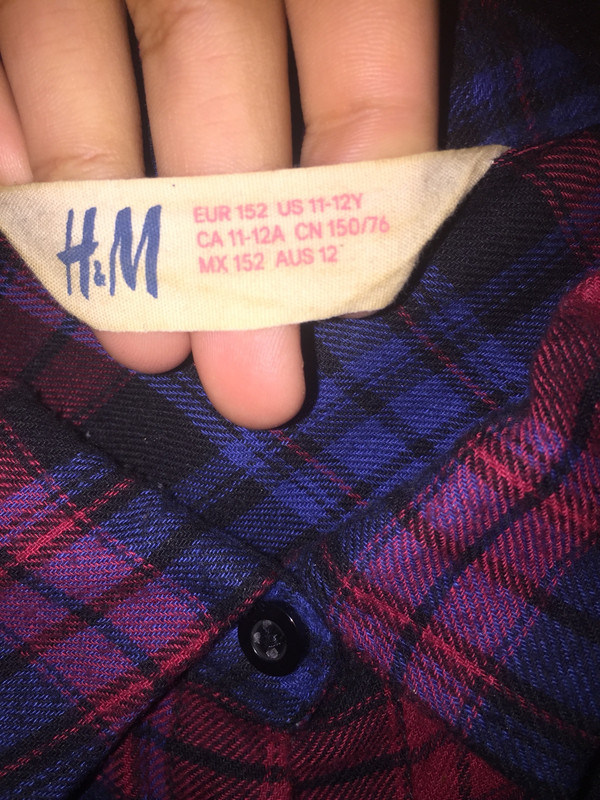 Chemise H&M à carreaux 2