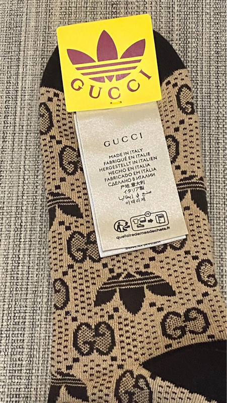 Adidas x Gucci Monogram Cotton Socks 3