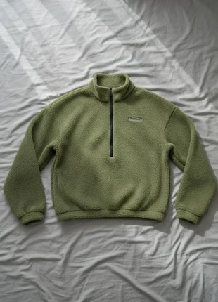 Polaire Verte Zippée 1/4 Oversize Vintage Streetwear Outdoor, brand: Vintage Dressing, condition: Very good, size: M / 38 / 10, €44.99, €47.94 includes Buyer Protection