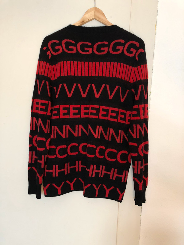 GIVENCHY Logo-Knit Wool Sweater