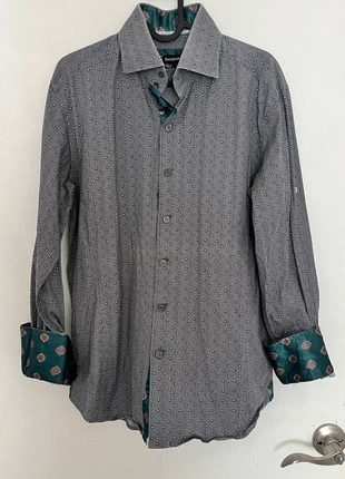 Camisa Bezpok Talla M Gris Verde, marca: Bespoke, estado: Bueno, tamaño: M, 1,00 €, 1,75 € Protección al comprador incluida