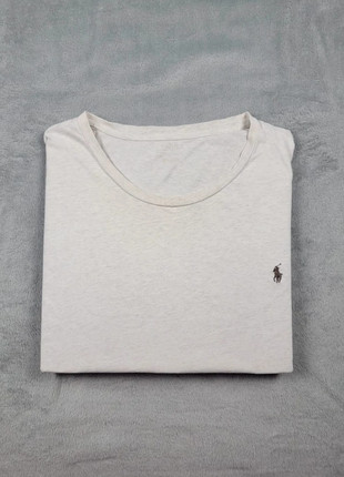 T-shirt Ralph Lauren Crème Taille XXXL Homme Logo Brodé Vert Très Bon État #29, marke: Ralph Lauren, zustand: Sehr gut, größe: XXXL, 24,99 €, 26,94 € inklusive Vinted-Käuferschutz