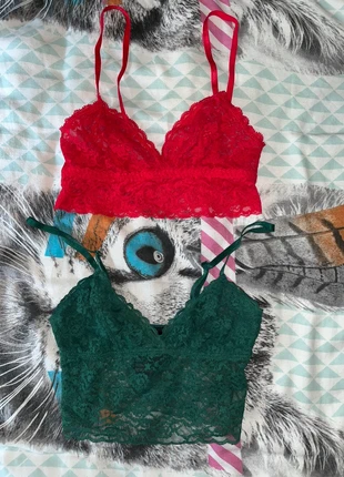 lot de 2 soutiens gorges en dentelles, brand: H&M, condition: Very good, size: XS, €5.00, €5.95 includes Buyer Protection