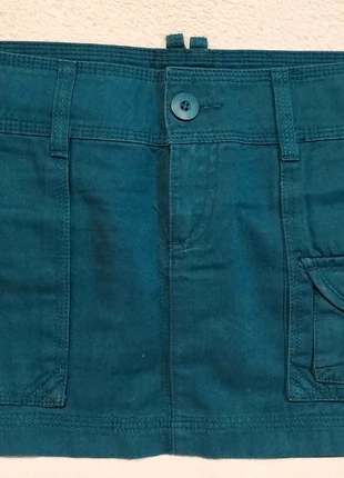 Minifalda azul, marca: Stradivarius, estado: Muy bueno, tamaño: L / 40 / 12, 5,00 €, 5,95 € Protección al comprador incluida