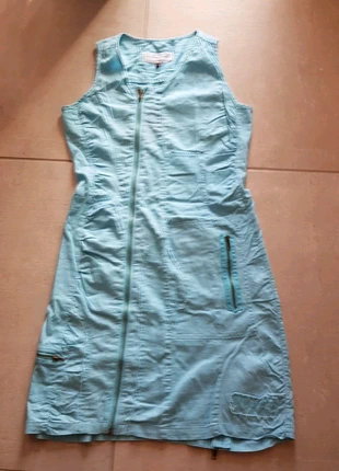 Robe Millénium Turquoise effet délavé T38 , marca: Millenium, estado: Bom, tamanho: M / 38 / 10, €9.00, €10.15 inclui Proteção do Comprador